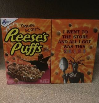 Travis Scott X Reeses Puffs Cereal Limited Edition (12 Boxes)
