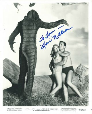 Lori Nelson Revenge Of The Creature Hand Signed Autographed Photo
