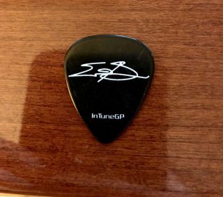 Shinedown Band Tour Eric Bass Signature Black Guitar Pick