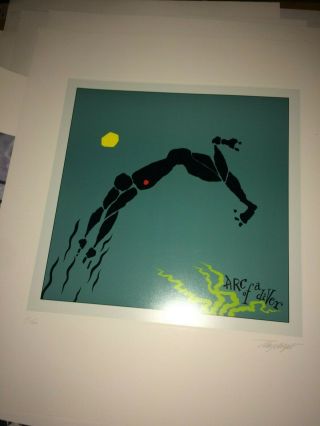 Steve Winwood " Arc Of A Diver " Art Print Hand Signed Artist Edition W/coa