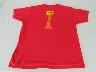 Pearl Jam 98 Yield Concert Tour Shirt Size XL 1998 4