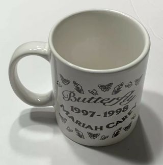 VTG 1997 1998 Mariah Carey Butterfly Ceramic Coffee Mugs Cups 6
