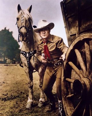 Old Western Movie Cowboy Print - Johnny Mack Brown