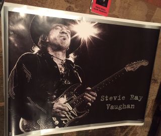 Rare Stevie Ray Vaughan Poster