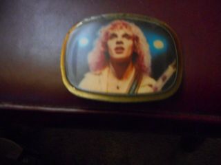 Vintage 1976 Pacifica Peter Frampton Belt Buckle,  This One Not On Ebay