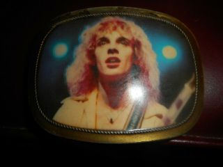 VINTAGE 1976 PACIFICA PETER FRAMPTON BELT BUCKLE,  THIS ONE NOT ON EBAY 4