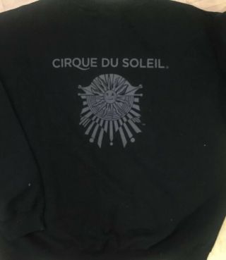 The Beatles Love Cirque Du Soliel Sweatshirt Double Sided XL 3