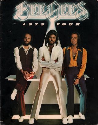 Bee Gees 1979 Spirits Having Flown Tour Concert Program Book Booklet Barry Gibb