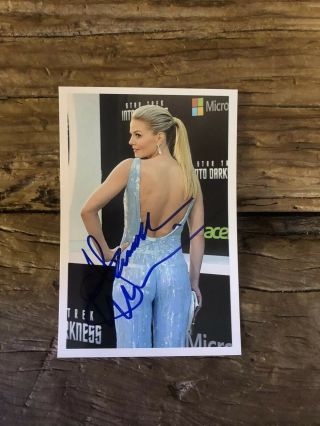 Jennifer Morrison House Sexy Leggy In - Person Hand Signed Autographed Photo