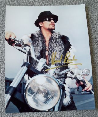 Kid Rock Hand Signed 8 1/2 X 11 Color Photo /