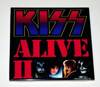 Kiss Band Alive 2 Album Record Cover Ceramic Decorative Tile 