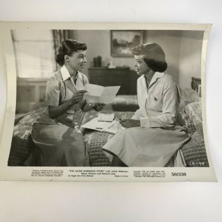 Vintage Movie Photo Still The Jackie Robinson Story 1950 Ruby Dee