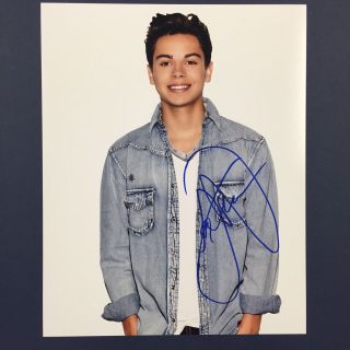 Actor Jake T Austin Signed Autographed 8x10 Photo Wizards Of Waverly Place