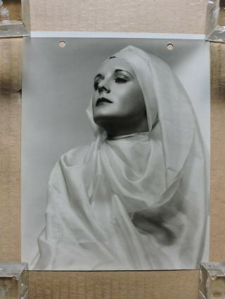 Mary Astor Studio Portrait Photo By Elmer Fryer 1930 