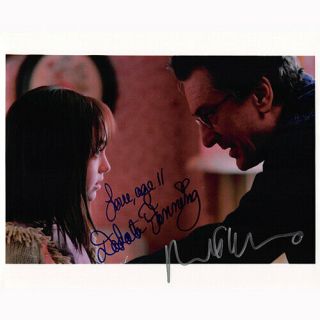 Robert Deniro & Dakota Fanning (48722) - Autographed In Person 8x10 W/