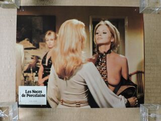Sybil Danning Busty French Lobby Card 1975 The Porcelain Anniversary
