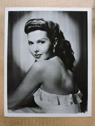 Ann Miller Looks Back Orig Busty Glamour Portrait Photo 1952 Lovely To Look At