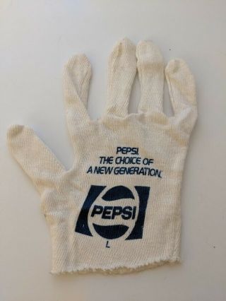 Rare 1984 Michael Jackson Pepsi World: Us Promotional Glove