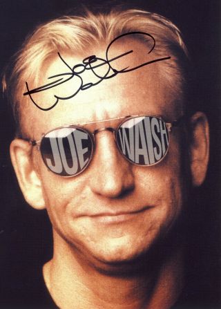 Joe Walsh - The Eagles - Ringo Starr All Star Band - Hand Signed Autograph 7 " X5 " Photo