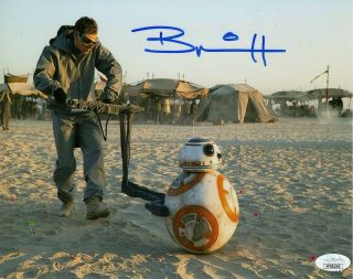 Brian Herring Autograph 8x10 Photo Star Wars Bb - 8 Signed Jsa