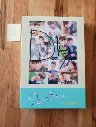 Seventeen - Love & Letter Album - Dk/dokyeom Signed Love Version 2