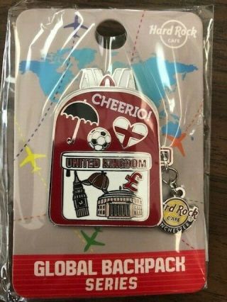 Hard Rock Cafe Manchester 2019 Global Backpack Series Pin
