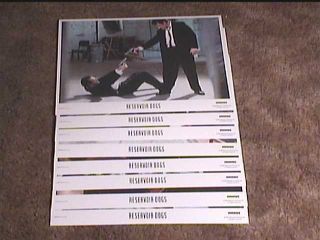 Reservoir Dogs 1992 11x14 Lobby Card Set Tarantino Harvey Keitel