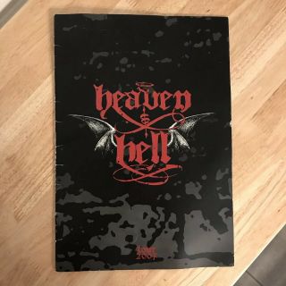 Heaven And Hell Tour Book - Ronnie James Dio,  Tony Iommi,  Butler,  Appice