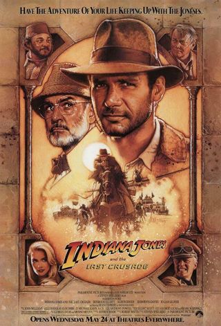 Indiana Jones & The Last Crusade Movie Poster - Reg Style - - 27x40