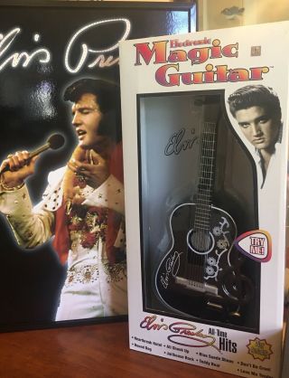 Elvis Presley Electronic Magic Guitar Plays 8 Songs The King Of Rock N Roll