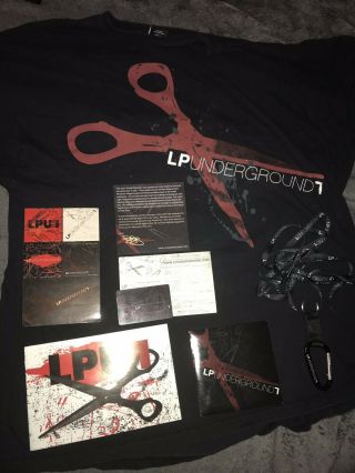 Linkin Park Lp Underground 7 Package (comes With Extremely Rare Lpu Newsletter)