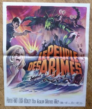 Lost Continent Eric Porter French Movie Poster 