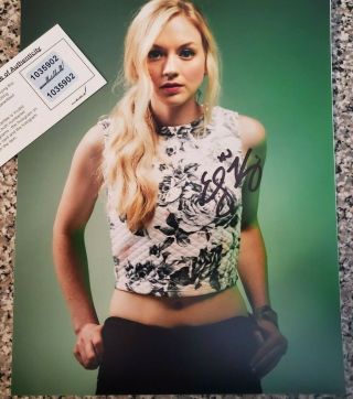 Sexy Emily Kinney Authentic Signed Autographed 8x10 Photograph Holo