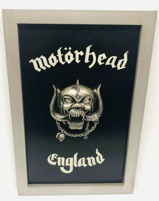 Motorhead Warpig Metal Wall Plaque 3d Lemmy