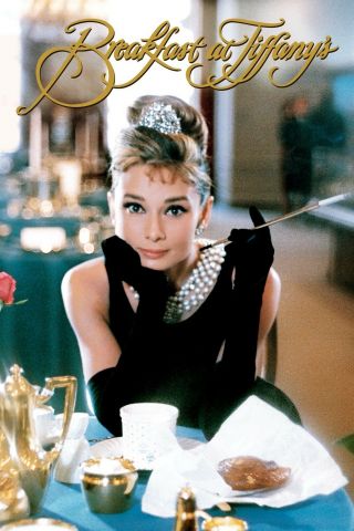 " Breakfast At Tiffanys ".  Audrey Hepburn.  Classic Movie Poster 3 Various Sizes
