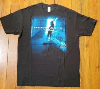 Rare 2010 Paranormal Activity 2 Movie Promo T - Shirt - Horror Film