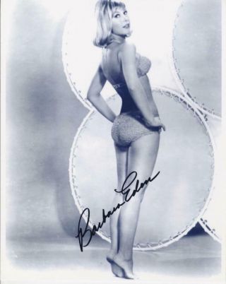Barbara Eden - Autographed Photo - " I Dream Of Jeannie "