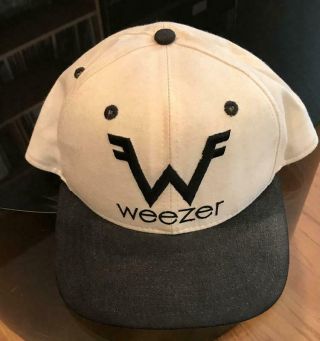 Weezer Vintage 1995 Tour Baseball Cap Hat L00k