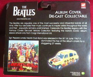 The Beatles Album Cover Die - cast Car Collectable Corgi,  Sgt.  Peppers 2