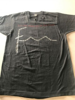Vtg Vintage Fleetwood Mac 1987 The Chain Concert T - Shirt Sz Medium