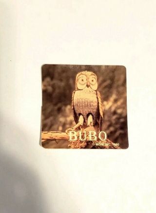 Vintage Clash Of The Titans Post Cereal Promo Sticker 7 - Bubo Owl Harryhausen