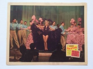 Us Lobby Card - Pin Up Girl (1944) - Betty Grable / John Harvey (2)