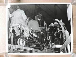 Guy Rolfe James Donald & Camera Crew Candid Production Photo 1948 Broken Journey