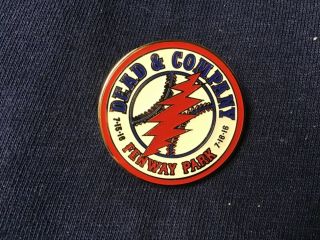 Dead And Company Pin 2016 Grateful Fenway Park Boston Limited Edition Red Sox