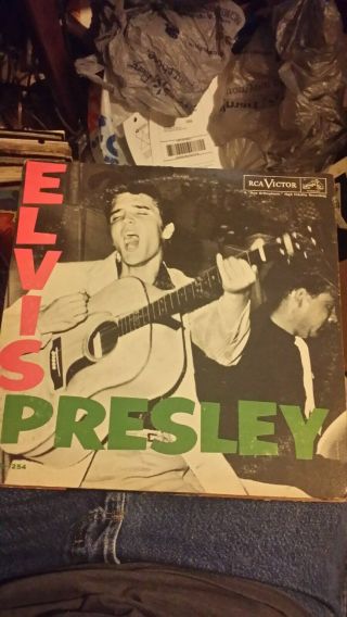 Elvis Presley " Elvis Presley " 1956 Rca Victor Records Lpm 1254 Rock Lp