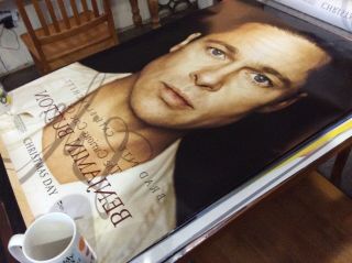 Brad Pitt,  Cate 2 Movie Poster Curious Case Of Benjamin Button 1 Sheet 27x40 Ds