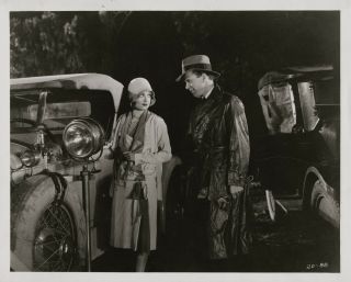 Constance Bennett,  Regis Toomey 1929 Scene Still.  Rich People