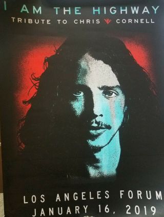 Chris Cornell Concert Tribute Poster