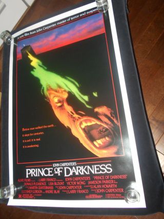 Prince Of Darkness Rolled One Sheet Poster John Carpenter Horror