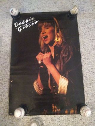 1980s Music Star Debbie Gibson Poster